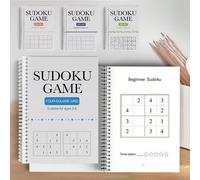 Libro di puzzle di Sudoku - Sfida il pensiero matematico, migliora le capacità di ragionamento logico, pratica matematica completa, stimola la cognizione, esercizi avanzati di problem-solving, manuale