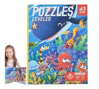 Libro Di Puzzle Magnetico, Gioco Puzzle Magnetico, Attività Educativo per Bambini Apprendimento Regalo Compleanno Viaggio