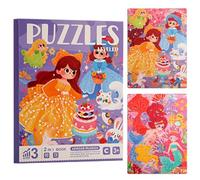 Libro di puzzle magnetico per bambini, puzzle magnetico per bambini, puzzle magnetico per bambini, giocattoli per casa, auto, esterni, viaggi su strada