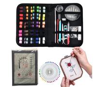 Libro di Ricamo per Principianti | Kit con Libro e Guida per Ago da Ricamo - Kit di Guida per Cucito e Creazioni,per Principianti Appassionati Adulti Hobby Tessitura Cucito Artigianato Famiglia