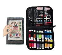 Libro di Ricamo per Principianti - Set Con Guida Al Cucito Riutilizzabile | Kit Con Manuale Di Ricamo - Per Famiglia Amici Studenti Adulti Uomini Donne Casa Interno Ufficio Studio Compleanni Vacanze A