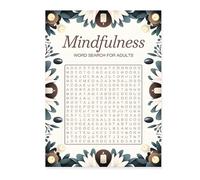 Libro di ricerca di parole per adulti - Libro di puzzle, gioco di ricerca di parole multilivello, opuscolo di lavoro | Oltre 400 puzzle per l'attivazione mentale, la riduzione dello stress,