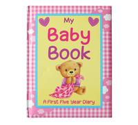 Libro Di Ricordi Rosa Per Bambini Diario Di Ricordi Dalla Nascita Ai 5 Anni