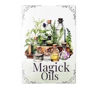 Libro di riferimento rapido Magick Oli | 54 Attributi, incantesimi per le streghe da cucina ed erbe Guida magica, relazioni e usi | Pratica spirituale, un totale di 35 pagine