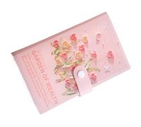 Libro di risparmio con buste, quaderno per pianificare i contanti per la casa, blocco da 100 pezzi con pittura a olio 3D, organizer portatile per portafoglio, strumento di gestione delle finanze