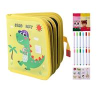 Libro di scarabocchi per bambini riutilizzabile: libro da colorare portatile, giocattolo creativo, apprendimento, disegno, scrittura, pittura artigianale, asilo, scuola materna, casa, aula, viaggi