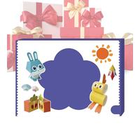 Libro di sculture di carta 3D per bambini, gioco educativo per adolescenti, principianti, appassionati, aula, scuola, casa, supporto educativo