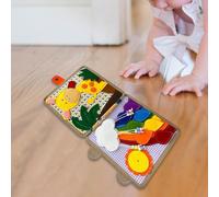 Libro di stoffa per bambini Libro di attività Montessori per