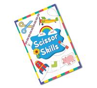 Libro di taglio della carta per bambini Artigianato interattivo Forbice Sviluppo di abilità per la casa Scuola Progetti artistici Bambini Forbice Abilità Pratica per progetti artistici e apprendimento