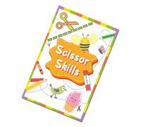 Libro di taglio della carta per bambini Artigianato interattivo Forbice Sviluppo di abilità per la casa Scuola Progetti artistici Bambini Forbice Abilità Pratica per progetti artistici e apprendimento
