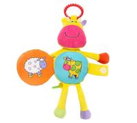 Libro di tessuto per bambini | Sou Sound Cartoon Animal Fabric, di lavaggi lavabili per casa, viaggi, sensoriali di educazione precoce portatili per 6-12 per bambini