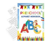 Libro di Tracciamento 'Alfabeto - Libro di Attività Cancellabili per Bambini | Attività Educative Materne per Casa Scuola e Viaggi