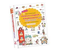 Libro di vocabolario inglese per bambini con 500 parole, 18 categorie, illuminismo attivato dal tocco, parla spagnolo apprendimento precoce per bambini