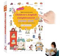 Libro Didattico Audio da 500 Parole, Libri Sonori in Inglese per Imparare le Parole, Oltre 500 Parole Interattive con Suoni, Impara 18 Temi Quotidiani e Vocabolario per Bambini 2-6 Anni