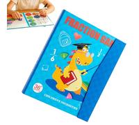 Libro Dimostrativo Magnetico Frazioni - Set Educativo Per Imparare La Matematica | Attività di Apprendimento per Bambini 4+ Attività di Gruppo | Scuola Primaria Prescolare e Casa Aula