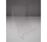 Libro Display Piastra Stand Trasparente Acrilico perspex Piccolo Medio Grande