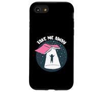 Libro divertente UFO Take Me Away - Reader Bookaholic Love Books Custodia per iPhone SE (2020) / 7/8