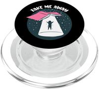 Libro divertente UFO Take Me Away - Reader Bookaholic Love Books PopSockets PopGrip per MagSafe