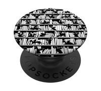 Libro Drago Biblioteca Libreria Modello Bookish Baby Dragons PopSockets PopGrip Adesivo