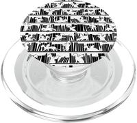 Libro Drago Biblioteca Libreria Modello Bookish Baby Dragons PopSockets PopGrip per MagSafe