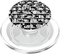 Libro Drago Biblioteca Libreria Modello Bookish Baby Dragons PopSockets PopGrip per MagSafe