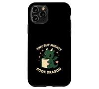 Libro Drago Fantasy Reader Accogliente Lettura Book Amante Custodia per iPhone 11 Pro
