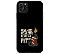 Libro Drago Fantasy Reader Accogliente Lettura Book Amante Custodia per iPhone 11 Pro Max