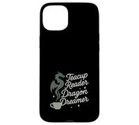 Libro Drago Fantasy Reader Accogliente Lettura Book Amante Custodia per iPhone 15 Plus