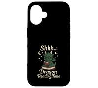 Libro Drago Fantasy Reader Accogliente Lettura Book Amante Custodia per iPhone 16