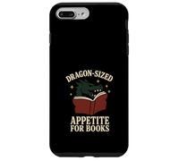 Libro Drago Fantasy Reader Accogliente Lettura Book Amante Custodia per iPhone 7 Plus/8 Plus