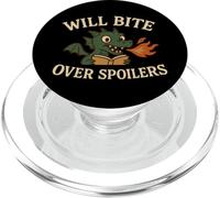 Libro Drago Lettura Mostro Divertente Lettura Amante dei PopSockets PopGrip per MagSafe