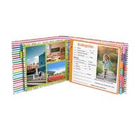 Libro e memorie scolastiche e scrapbook per bambini,Dalla scuola materna alla 12ª classe - Libro a Memoria per Bambini dalla Scuola 'Infanzia alle Superiori | Diario Pianificatore per i Diplom