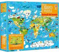 Libro e puzzle - Animali del mondo
