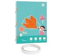 Libro educativo di matematica 3D, geometria 3D, giocattolo educativo con corpi 9/12/15, gioco interattivo per studenti, homeschool principianti, bambini in età prescolare, viaggi di gruppo