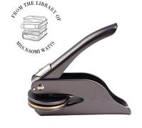 Libro Embosser Personalizzato Timbro Personalizzato Biblioteca Libro Embosser Sigillo Timbro - Timbro a Secco Personalizzabile - Timbro a Secco Ex Libris Personalizzato