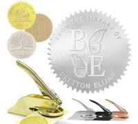 Libro Embosser Timbro Personalizzato Libro Personalizzato Embosser dalla Biblioteca Personalizzato Personale Ex Libris Libro Embosser Timbro Nome Libro Timbro Sigillo