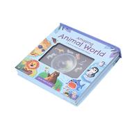 Libro enciclopedico 3D per bambini, Libro tridimensionale sulla conoscenza degli animali per bambini, Libro di lettura 3D interattivo con modelli vivaci, Strumento di educazione