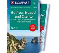 Libro escursionistico n. 5775 Golf von Neapel, Ischia, Capri, Halbinsel Sorrent, Amalfi-Küste und Cilento: GPS-Daten zum Download