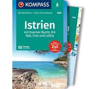 Libro escursionistico n. 5968 Istrien mit Kvarner-Bucht, Krk, Rab, Cres und Losinj: GPS-Daten zum Download