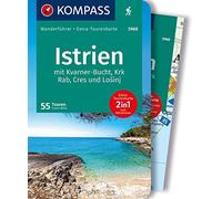Libro escursionistico n. 5968 Istrien mit Kvarner-Bucht, Krk, Rab, Cres und Losinj: GPS-Daten zum Download