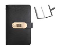 Libro for la sfida del risparmio di denaro con busta da 100 pagine | Libretto con chiusura a chiave for la raccolta di banconote, Libro Para Ahorrar Dinero, Buste(Black)