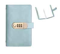 Libro for la sfida del risparmio di denaro con busta da 100 pagine | Libretto con chiusura a chiave for la raccolta di banconote, Libro Para Ahorrar Dinero, Buste(Blue)