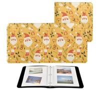 Libro fotografico per foto album fotografici per tutte le immagini di tutte le dimensioni Ho Ho Ho modello divertente Natale ambra pagine autoadesive 4x6, 5x7, 6x8 foto