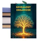 Libro genealogico con albero genealogico, da compilare | Grafico dei ricordi, per figlia, nonni, genitori, soggiorno, libreria, compleanno, scuola, compiti