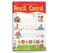 Libro gioco per bambini per il controllo della matita e la lettura, pratica di tracciamento di modelli per le abilità di pre-scrittura, sviluppo della motricità fine e apprendimento precoce Esercizi d