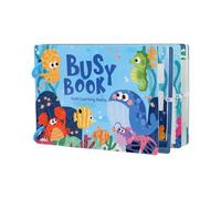 Libro Impegnativo Per Bambini - Set Da Gioco Educativo In Carta Per Bambini, Album Di Esercizi Con Adesivi Rimovibili, Giocattolo Per Imparare Trascorrere Momenti Tranquilli, Risorsa Per La Formazio