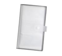 Libro in polipropilene resistente agli strappi con tasche espandibili efficienti per carte, ricordi e oggetti importanti, biglietti da visita, biglietti da visita, libri di archiviazione