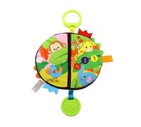 Libro in Stoffa per Bambini, Morbido Libro Educativo in Stoffa per Cartoni Animati per Bambini, per Giocattoli per la Prima Educazione, Impermeabile e Sicuro per i Materiale in