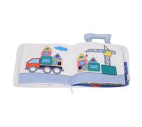 Libro in Stoffa per Bambini per la Prima Educazione Gioco Interattivo per Neonati e Bambini Piccoli Tessuto Morbido di Alta qualità (Trasporto)