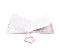 Libro in tessuto fotografico per bambini, lavabile, Oxford, materiali, conigli, illustrazioni per conservare la memoria del bambino, libro di archiviazione per foto con animali